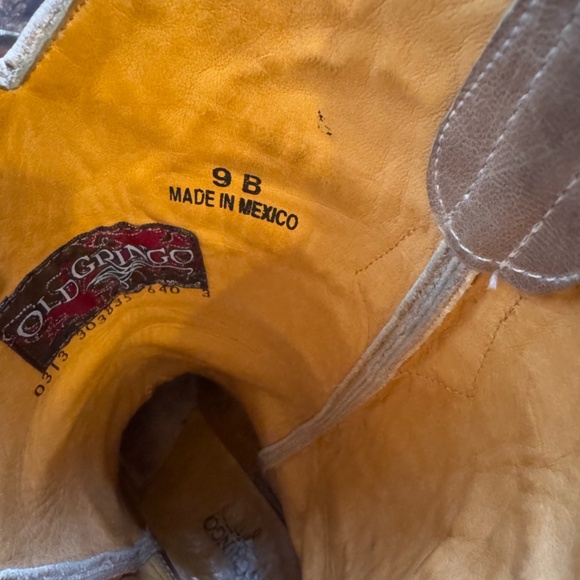 Old Gringo Brown/Bone Cowboy Boot - Size 9 - Picture 8 of 10